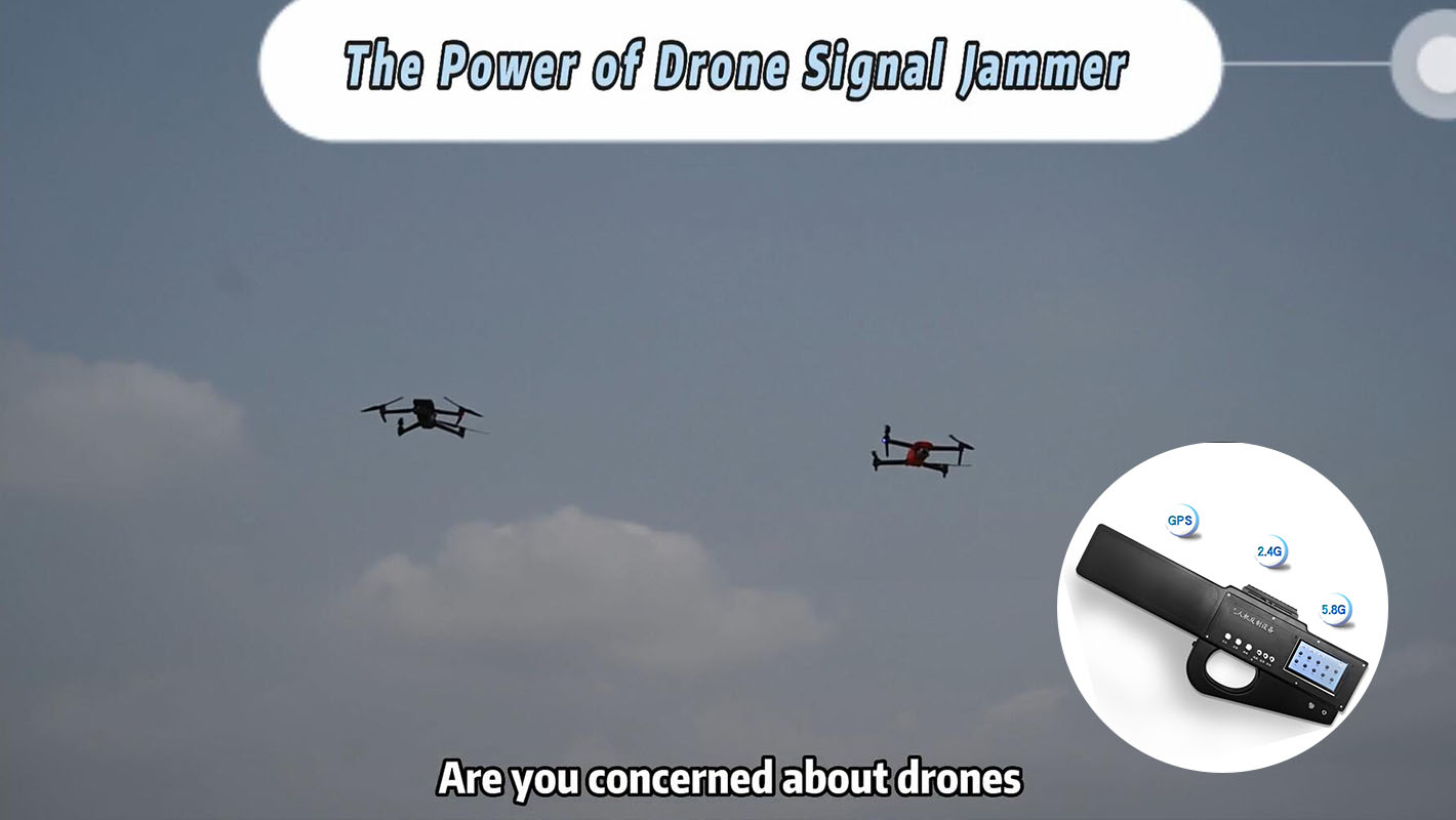 Sức mạnh của thiết bị gây nhiễu tín hiệu Drone